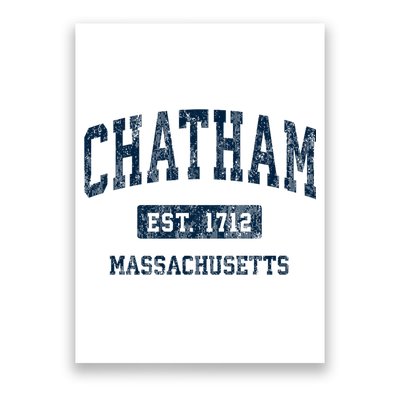 Chatham Massachusetts Ma Vintage Athletic Sports Poster