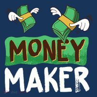 Classic Money Maker Rich Man Rules Dollars Business Gift Premium T-Shirt