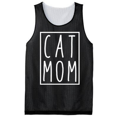 Cat Mom Mothers Day Cat Mother Mesh Reversible Basketball Jersey Tank