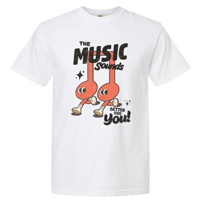 Cute Musical Note Symbols Garment-Dyed Heavyweight T-Shirt