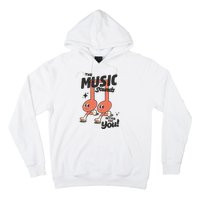 Cute Musical Note Symbols Hoodie