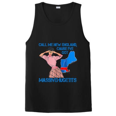 Call Me New England Cause I Got Massivehugetits PosiCharge Competitor Tank
