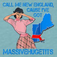 Call Me New England Cause I Got Massivehugetits Sueded Cloud Jersey T-Shirt