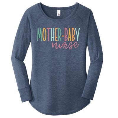 Cute Mother Nurse Gift Women's Perfect Tri Tunic Long Sleeve Shirt