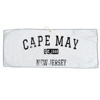 Cape May New Jersey Nj Vintage Large Microfiber Waffle Golf Towel