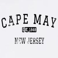 Cape May New Jersey Nj Vintage Baby Bodysuit