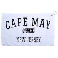 Cape May New Jersey Nj Vintage Grommeted Golf Towel