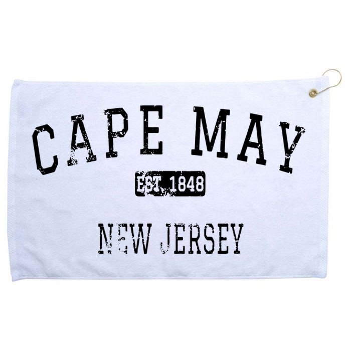 Cape May New Jersey Nj Vintage Grommeted Golf Towel