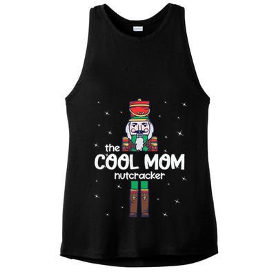 Cool Mom Nutcracker Family Matching Ladies PosiCharge Tri-Blend Wicking Tank