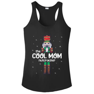 Cool Mom Nutcracker Family Matching Ladies PosiCharge Competitor Racerback Tank