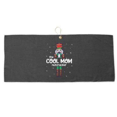 Cool Mom Nutcracker Family Matching Large Microfiber Waffle Golf Towel