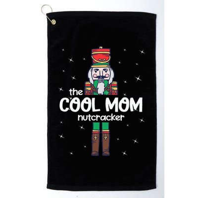 Cool Mom Nutcracker Family Matching Golf Towel