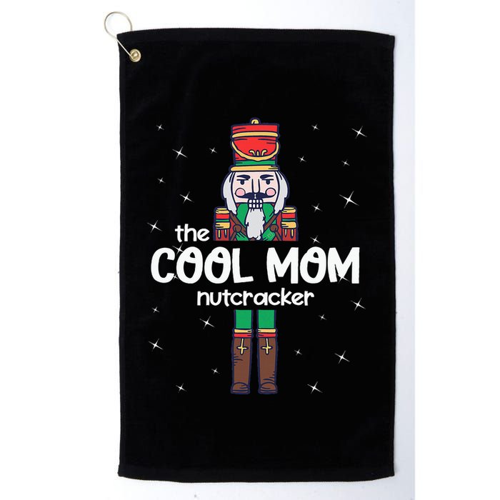 Cool Mom Nutcracker Family Matching Golf Towel