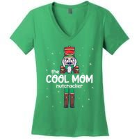 Cool Mom Nutcracker Family Matching Women's V-Neck T-Shirt