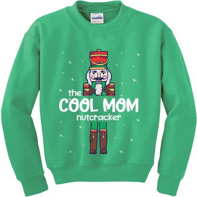 Cool Mom Nutcracker Family Matching Kids Sweatshirt
