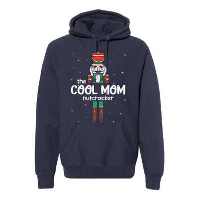 Cool Mom Nutcracker Family Matching Premium Hoodie