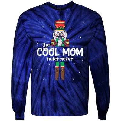 Cool Mom Nutcracker Family Matching Tie-Dye Long Sleeve Shirt