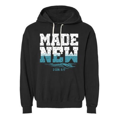 Christian Made New Baptism Garment-Dyed Fleece Hoodie
