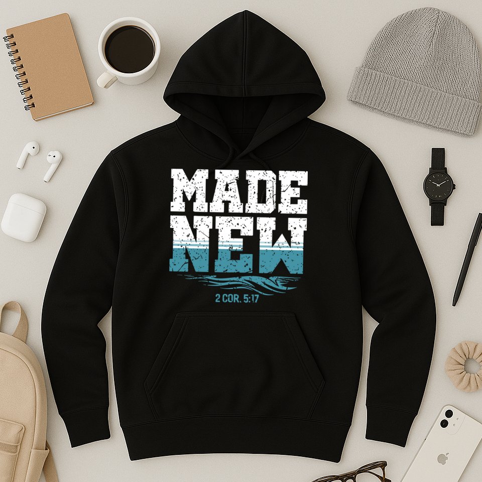 Christian Made New Baptism Hoodie