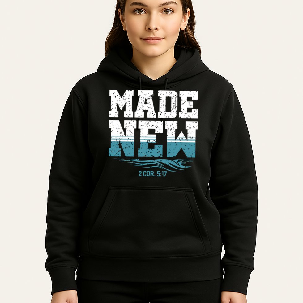 Christian Made New Baptism Hoodie