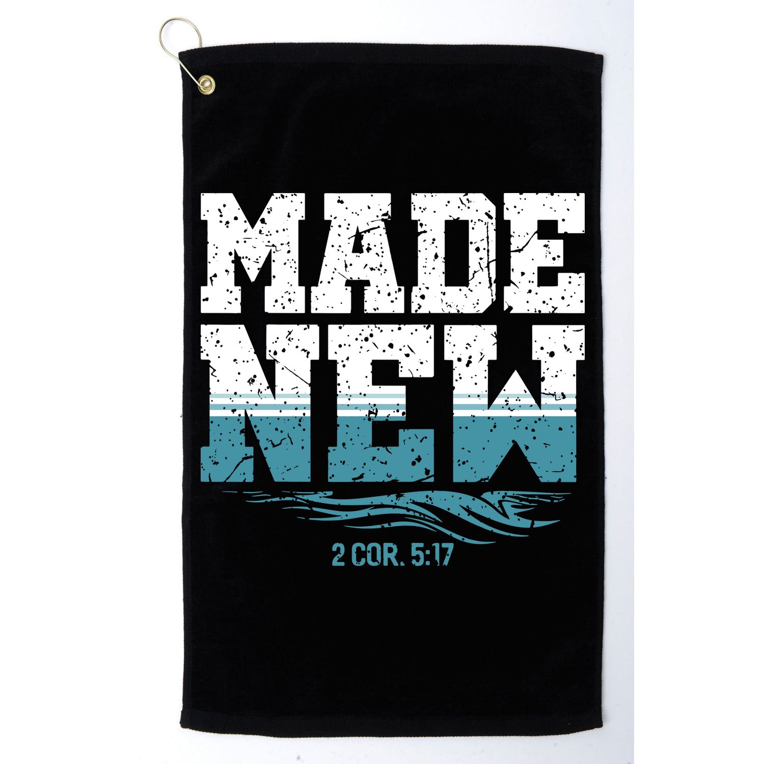 Christian Made New Baptism Golf Towel