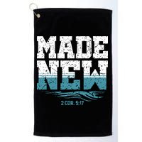 Christian Made New Baptism Golf Towel