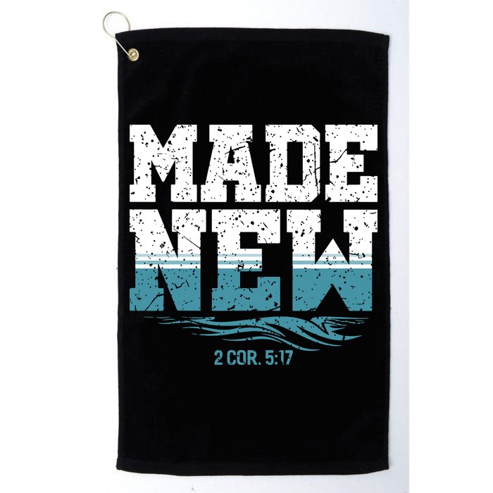 Christian Made New Baptism Golf Towel