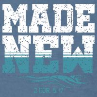 Christian Made New Baptism Garment-Dyed Sweatshirt