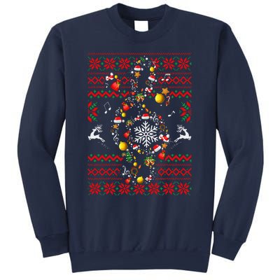 Christmas Musical Note Music Lover Teacher Sing Carols Xmas Sweatshirt