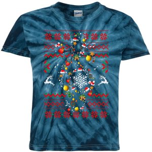 Christmas Musical Note Music Lover Teacher Sing Carols Xmas Kids Tie-Dye T-Shirt