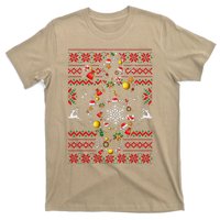 Christmas Musical Note Music Lover Teacher Sing Carols Xmas T-Shirt