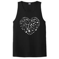 Cool Music Note Art For  Music Musical Note Lover PosiCharge Competitor Tank