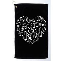 Cool Music Note Art For  Music Musical Note Lover Golf Towel