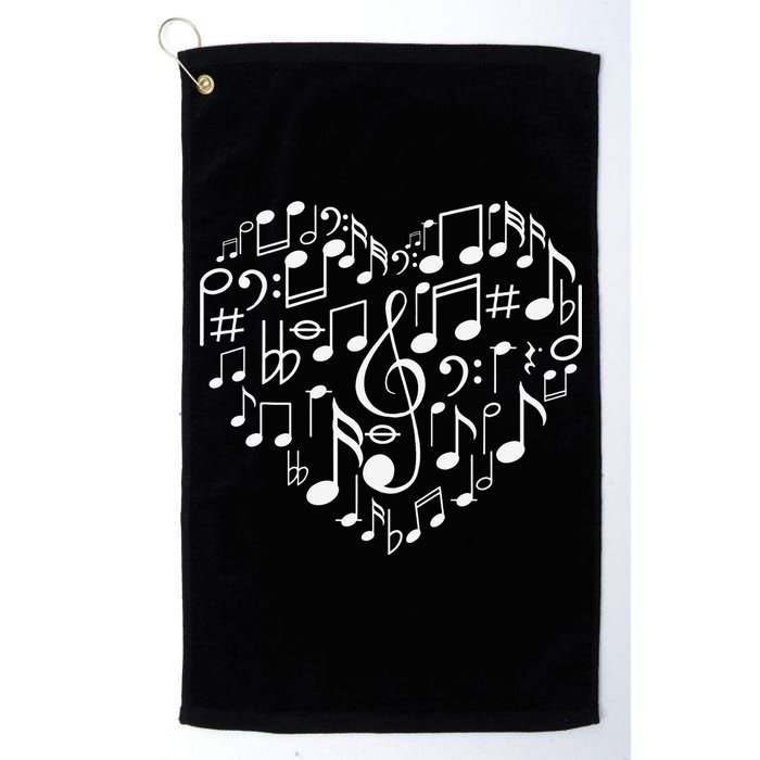 Cool Music Note Art For  Music Musical Note Lover Golf Towel