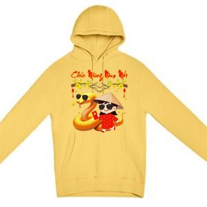 Chuc Mung Nam Moi Xuan At Ty Happy Tet 2025 Vietnamese Premium Pullover Hoodie