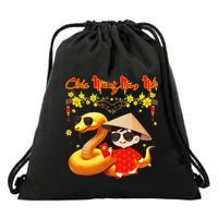 Chuc Mung Nam Moi Xuan At Ty Happy Tet 2025 Vietnamese Drawstring Bag