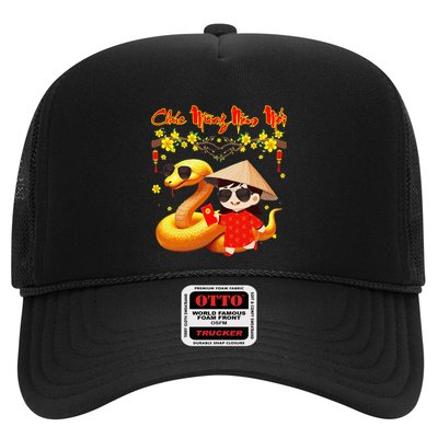 Chuc Mung Nam Moi Xuan At Ty Happy Tet 2025 Vietnamese Trucker Hat