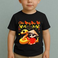 Chuc Mung Nam Moi Xuan At Ty Happy Tet 2025 Vietnamese Toddler T-Shirt