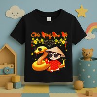 Chuc Mung Nam Moi Xuan At Ty Happy Tet 2025 Vietnamese Toddler T-Shirt