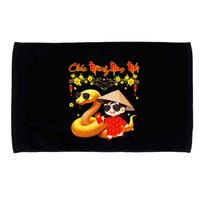 Chuc Mung Nam Moi Xuan At Ty Happy Tet 2025 Vietnamese Microfiber Hand Towel
