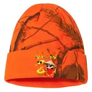 Chuc Mung Nam Moi Xuan At Ty Happy Tet 2025 Vietnamese Kati Licensed 12" Camo Beanie