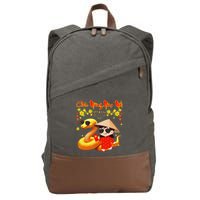 Chuc Mung Nam Moi Xuan At Ty Happy Tet 2025 Vietnamese Cotton Canvas Backpack
