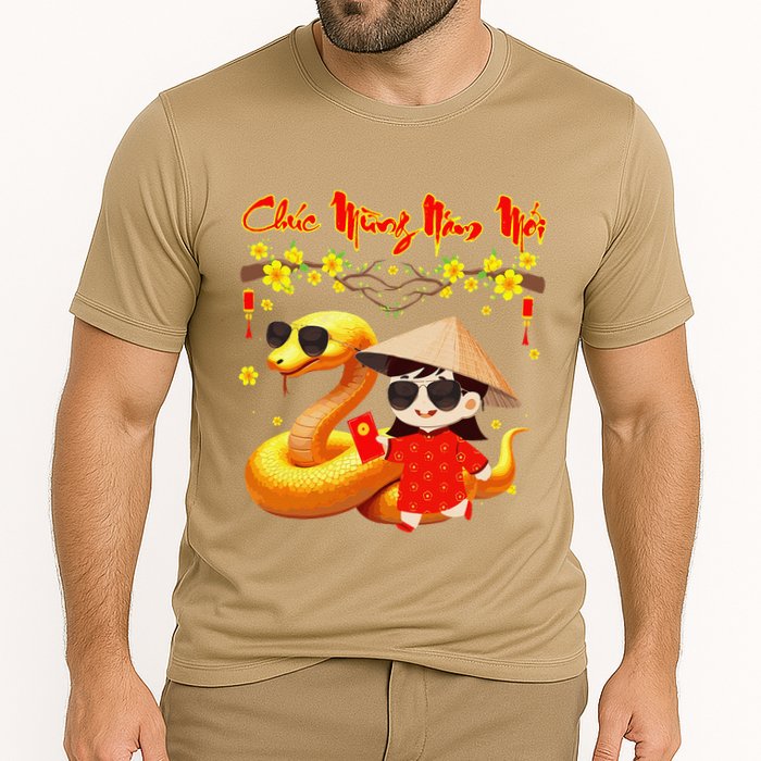 Chuc Mung Nam Moi Xuan At Ty Happy Tet 2025 Vietnamese Performance Shirt
