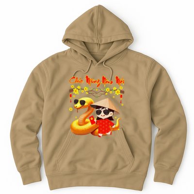 Chuc Mung Nam Moi Xuan At Ty Happy Tet 2025 Vietnamese Hoodie