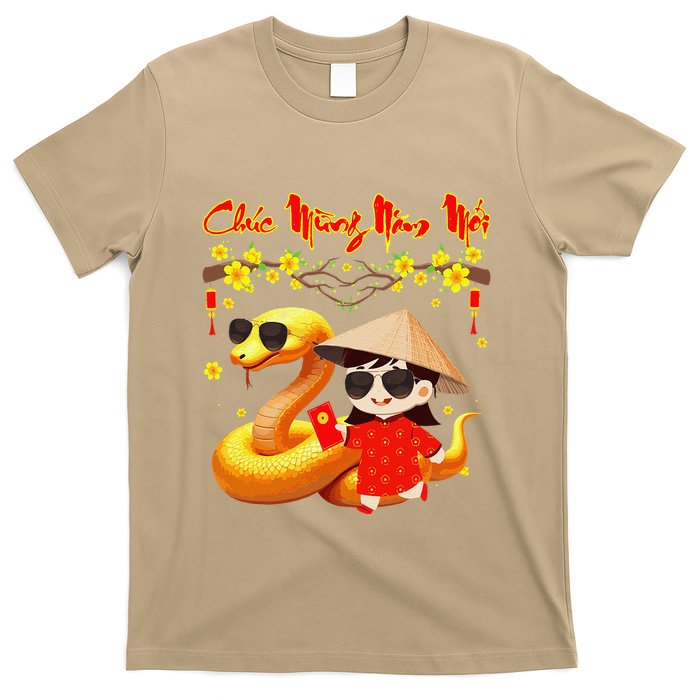 Chuc Mung Nam Moi Xuan At Ty Happy Tet 2025 Vietnamese T-Shirt
