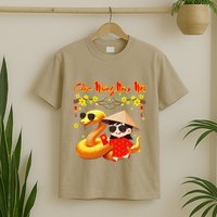 Chuc Mung Nam Moi Xuan At Ty Happy Tet 2025 Vietnamese T-Shirt