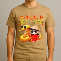 Chuc Mung Nam Moi Xuan At Ty Happy Tet 2025 Vietnamese T-Shirt
