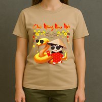 Chuc Mung Nam Moi Xuan At Ty Happy Tet 2025 Vietnamese T-Shirt