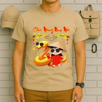 Chuc Mung Nam Moi Xuan At Ty Happy Tet 2025 Vietnamese T-Shirt