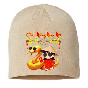 Chuc Mung Nam Moi Xuan At Ty Happy Tet 2025 Vietnamese Sustainable Beanie